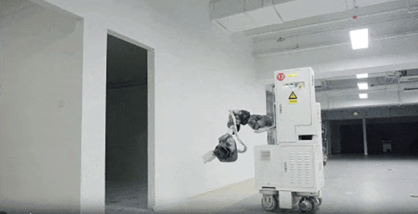 NG28娱乐协作机器人：腻子乳胶漆喷涂一体机器人