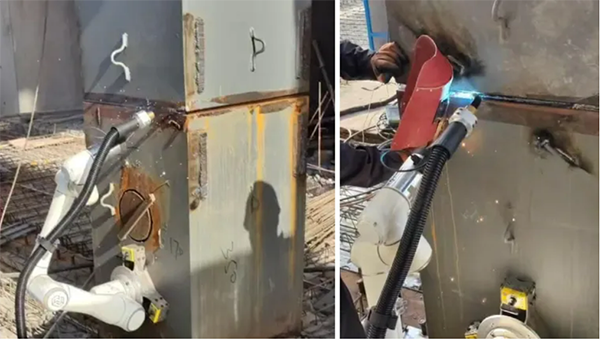 NG28娱乐协作机器人：建筑钢结构移动焊接机器人