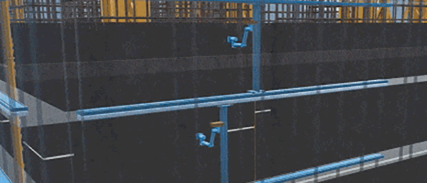 NG28娱乐协作机器人：中建四局模板作业机器人